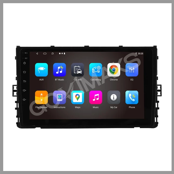 VOLKSWAGEN POLO 2018-2022 UYUMLU 2 GB RAM 32 GB HAFIZA ANDROID MULTIMEDIA TEYP - Resim 9