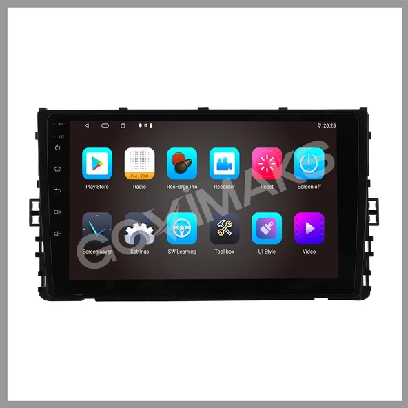 VOLKSWAGEN TRANSPORTER 2018-2022 UYUMLU 2 GB RAM 32 GB HAFIZA ANDROID MULTIMEDIA TEYP - Resim 9