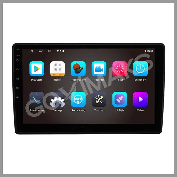 GOVİMAKS TOYOTA AURIS 2007-2012 8 GB RAM 128 GB HAFIZA ANDROID MULTIMEDIA TEYP - 8
