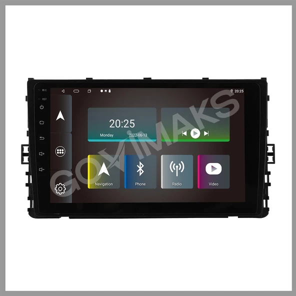 GOVİMAKS VOLKSWAGEN POLO 2018-2022 6 GB RAM 128 GB HAFIZA ANDROID MULTIMEDIA TEYP - 5