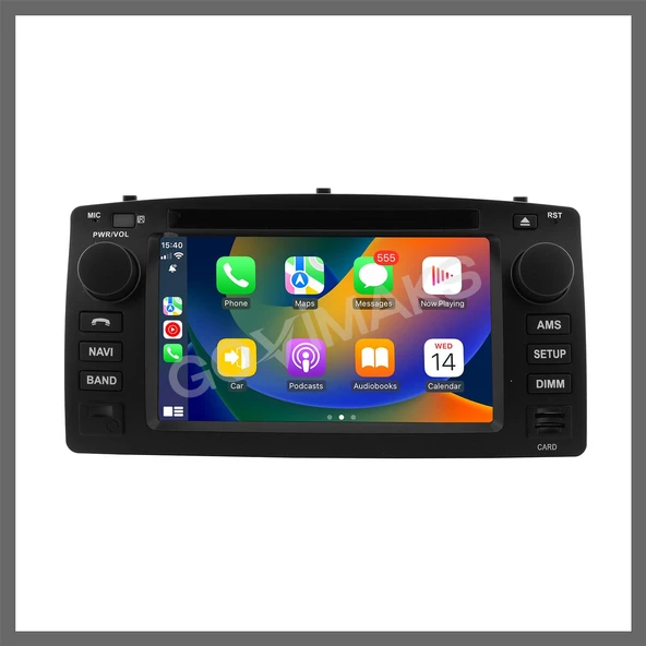 TOYOTA COROLLA TERRA SOOL 2004-2007 UYUMLU 7 INCH 4 GB RAM 64 GB HAFIZA ANDROID MULTIMEDIA TEYP ürün görseli 1