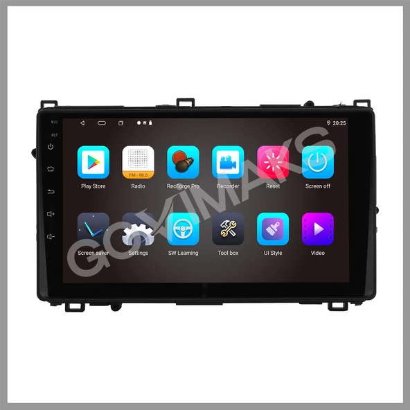 GOVİMAKS TOYOTA AURIS 2018 2 GB RAM 32 GB HAFIZA ANDROID MULTIMEDIA TEYP - 7