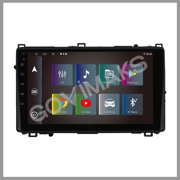 TOYOTA AURIS 2018 UYUMLU 8GB RAM 128GB HAFIZA ANDROID MULTIMEDIA TEYP - Resim 8