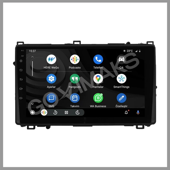 TOYOTA AURIS 2018 UYUMLU 8GB RAM 128GB HAFIZA ANDROID MULTIMEDIA TEYP - Resim 2