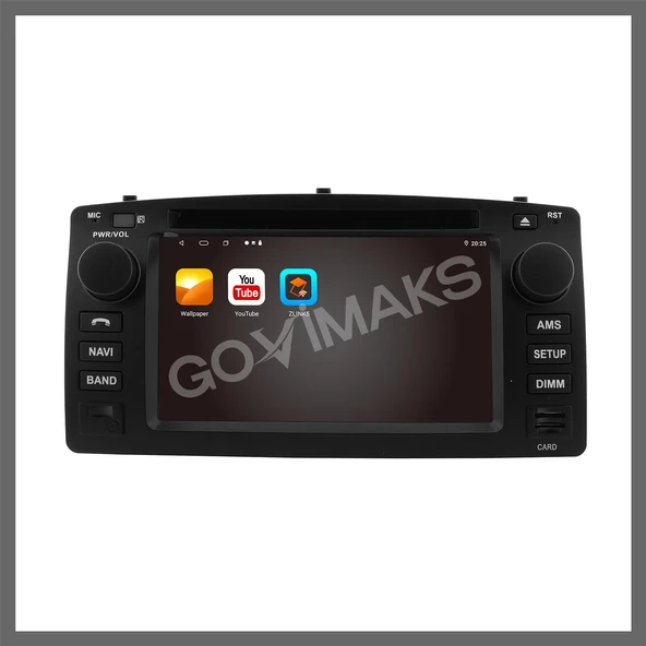 TOYOTA COROLLA TERRA SOOL 2004-2007 UYUMLU 7 INCH 4 GB RAM 64 GB HAFIZA ANDROID MULTIMEDIA TEYP - Resim 9