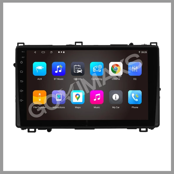 GOVİMAKS TOYOTA AURIS 2018 2 GB RAM 32 GB HAFIZA ANDROID MULTIMEDIA TEYP - 6