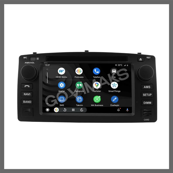 TOYOTA COROLLA TERRA SOOL 2004-2007 UYUMLU 7 INCH 4 GB RAM 64 GB HAFIZA ANDROID MULTIMEDIA TEYP - Resim 2