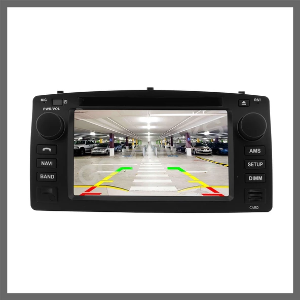 TOYOTA COROLLA TERRA SOOL 2004-2007 UYUMLU 7 INCH 4 GB RAM 64 GB HAFIZA ANDROID MULTIMEDIA TEYP - Resim 3