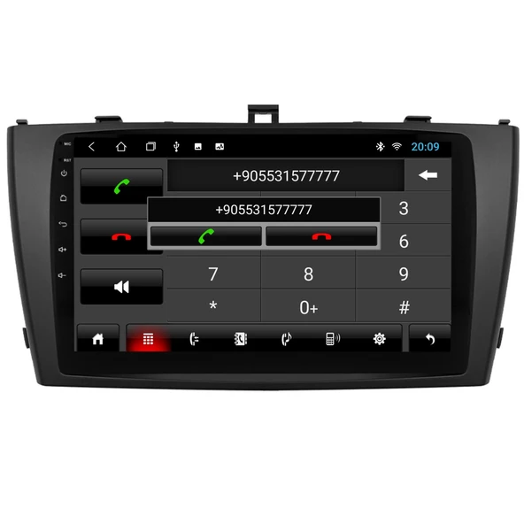 GOVİMAKS TOYOTA AVENSIS 2010-2015 6 GB RAM 128 GB HAFIZA ANDROID MULTIMEDIA TEYP - 8