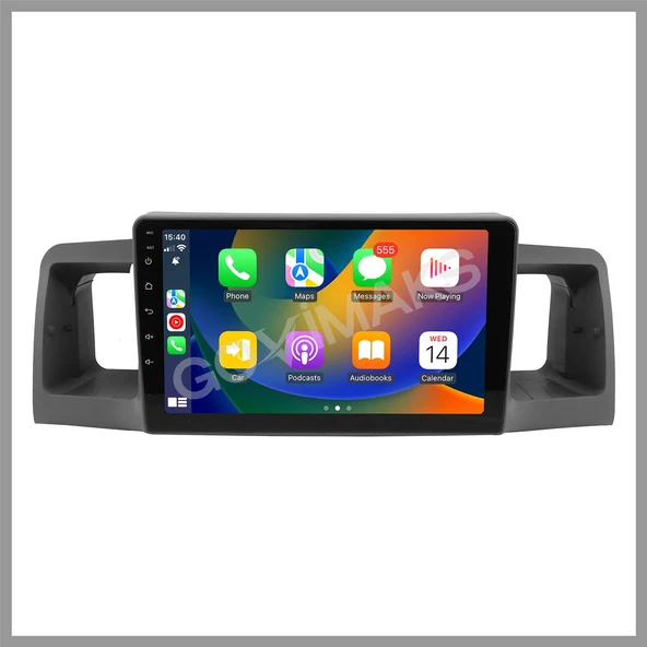 GOVİMAKS TOYOTA COROLLA 2002-2007 4 GB RAM 64 GB HAFIZA ANDROID MULTIMEDIA TEYP