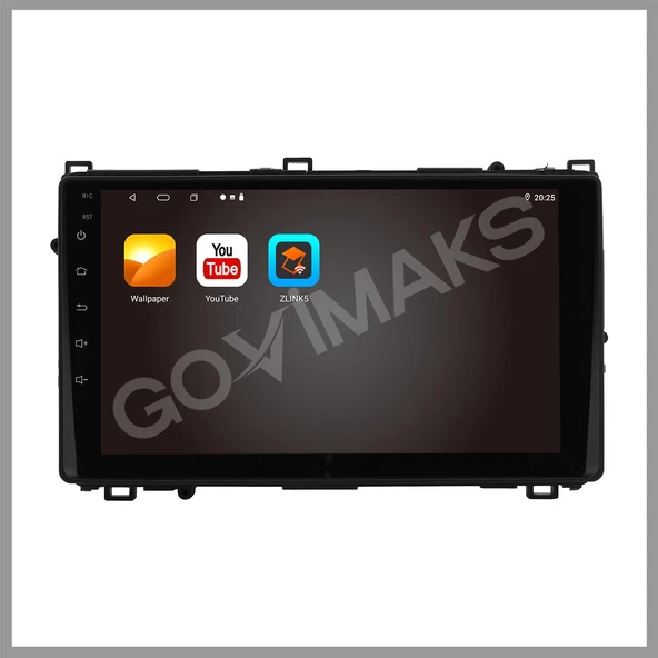 GOVİMAKS TOYOTA COROLLA 2017-2019 UYUMLU 8 GB RAM 128 GB HAFIZA ANDROID MULTIMEDIA TEYP - 4