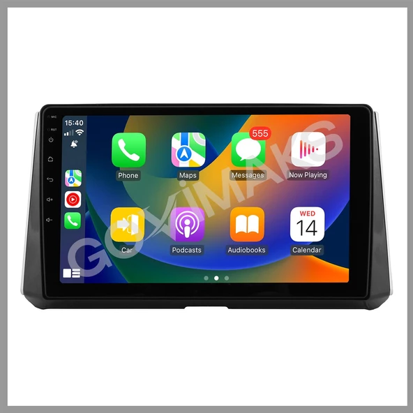 TOYOTA COROLLA 2019-2023 UYUMLU 6 GB RAM 128 GB HAFIZA ANDROID MULTIMEDIA TEYP ürün görseli 1