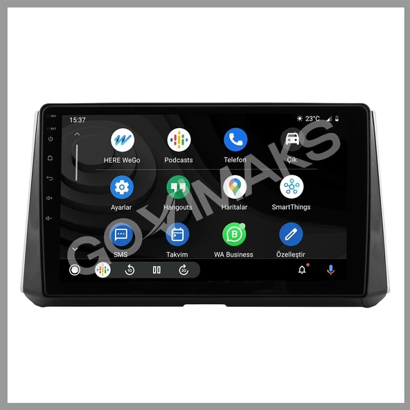 TOYOTA COROLLA 2019-2023 UYUMLU 8 GB RAM 128 GB HAFIZA ANDROID MULTIMEDIA TEYP - Resim 2