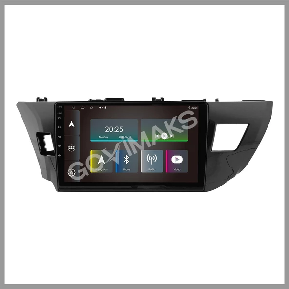 GOVİMAKS TOYOTA COROLLA 2013-2017 4 GB RAM 64 GB HAFIZA ANDROID MULTIMEDIA TEYP - 5