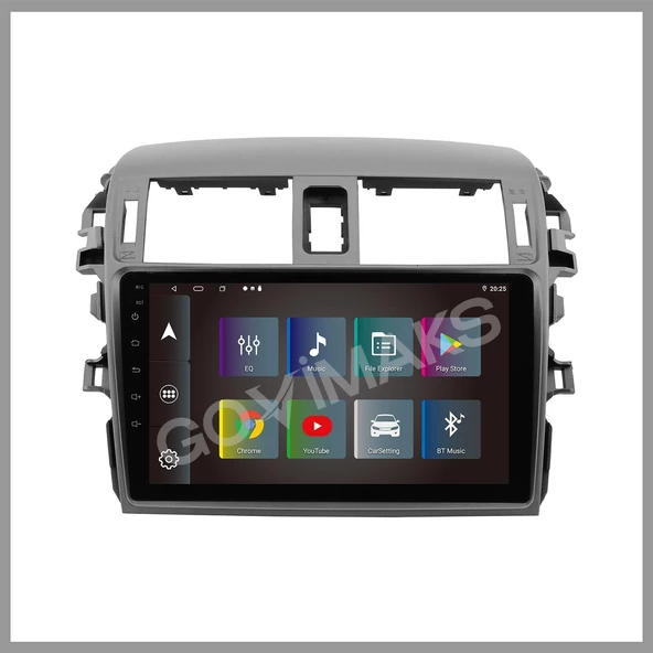 TOYOTA COROLLA 2007-2012 UYUMLU 6 GB RAM 128 HAFIZA ANDROID MULTIMEDIA TEYP - Resim 7