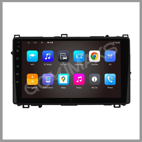 TOYOTA COROLLA 2017-2019 UYUMLU 2 GB RAM 32 GB HAFIZA ANDROID MULTIMEDIA TEYP - Resim 3