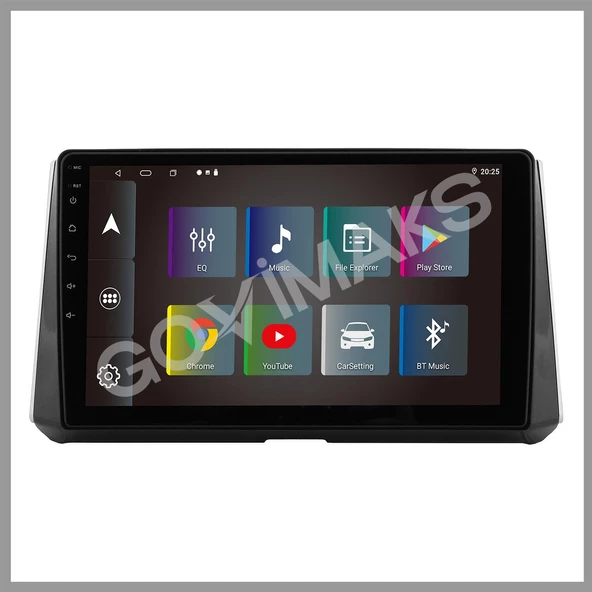 TOYOTA COROLLA 2019-2023 UYUMLU 6 GB RAM 128 GB HAFIZA ANDROID MULTIMEDIA TEYP - Resim 8