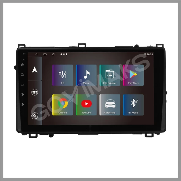 TOYOTA COROLLA 2017-2019 UYUMLU 2 GB RAM 32 GB HAFIZA ANDROID MULTIMEDIA TEYP - Resim 8