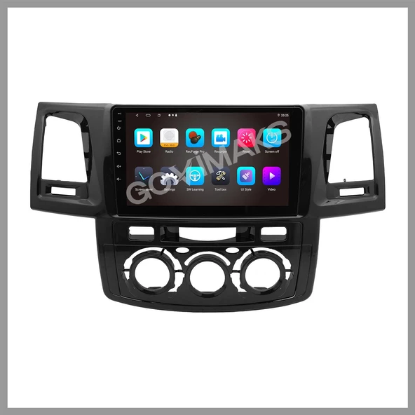 TOYOTA HILUX 2006-2015 MANUEL UYUMLU 8 GB RAM 128 GB HAFIZA ANDROID MULTIMEDIA TEYP - Resim 8