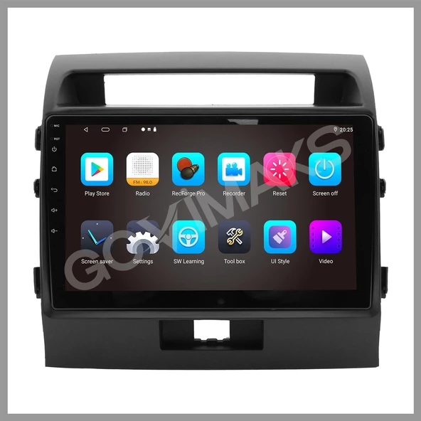 GOVİMAKS TOYOTA LAND CRUISER 2007-2015 8 GB RAM 128 GB HAFIZA ANDROID MULTIMEDIA TEYP - 8