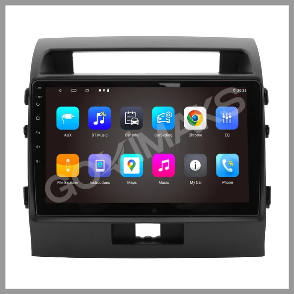 TOYOTA LAND CRUISER 2007-2015 UYUMLU 2 GB RAM 32 GB HAFIZA ANDROID MULTIMEDIA TEYP - Resim 2