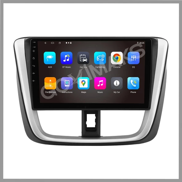 TOYOTA VIOS YARIS 2016-2019 UYUMLU 4 GB RAM 64 HAFIZA ANDROID MULTIMEDIA TEYP - Resim 3