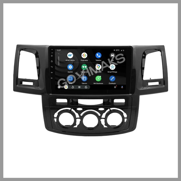 GOVİMAKS TOYOTA HILUX 2006-2015 MANUEL UYUMLU 4 GB RAM 64 GB HAFIZA ANDROID MULTIMEDIA TEYP - 2