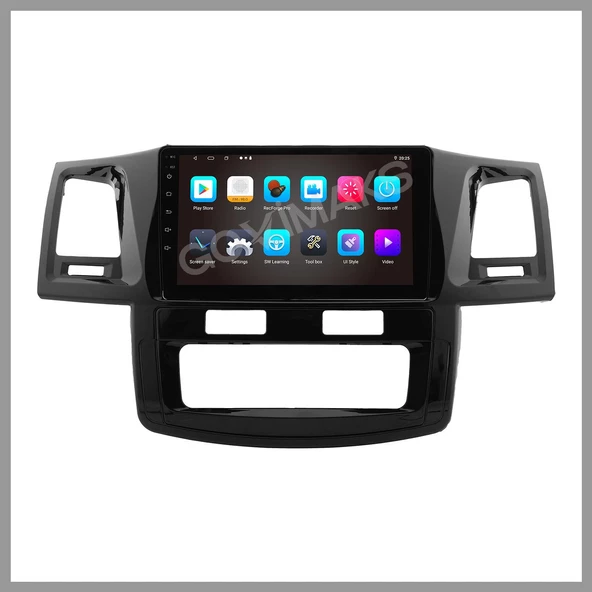 TOYOTA HILUX 2006-2015 DIJITAL UYUMLU 8 GB RAM 128 GB HAFIZA ANDROID MULTIMEDIA TEYP - Resim 3