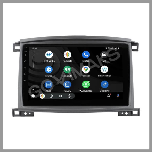 TOYOTA LAND CRUISER 2003-2006 UYUMLU 6 GB RAM 128 GB HAFIZA ANDROID MULTIMEDIA TEYP - Resim 2