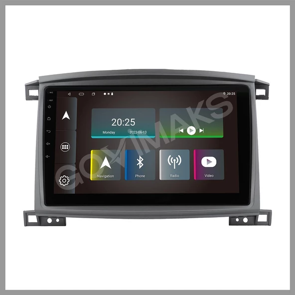 TOYOTA LAND CRUISER  2003-2006 UYUMLU 8 GB RAM 128 GB HAFIZA ANDROID MULTIMEDIA TEYP - Resim 7