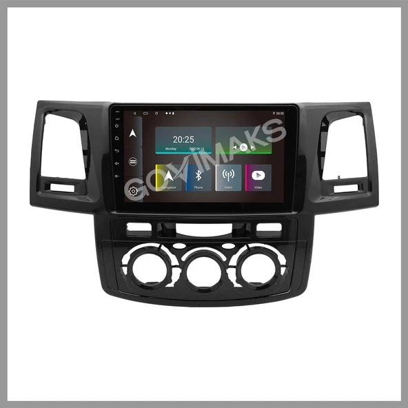 TOYOTA HILUX 2006-2015 MANUEL UYYUMLU 6 GB RAM 128 GB HAFIZA ANDROID MULTIMEDIA TEYP - Resim 6
