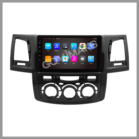 GOVİMAKS TOYOTA HILUX 2006-2015 MANUEL 2 GB RAM 32 GB HAFIZA ANDROID MULTIMEDIA TEYP - Resim 6