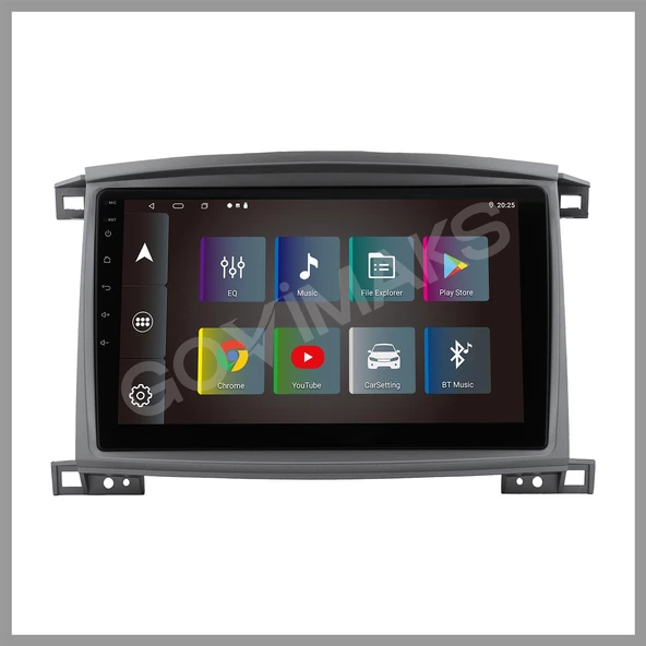 TOYOTA LAND CRUISER  2003-2006 UYUMLU 8 GB RAM 128 GB HAFIZA ANDROID MULTIMEDIA TEYP - Resim 8