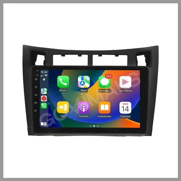 TOYOTA YARIS 2006-2011 UYUMLU 6 GB RAM 128 HAFIZA ANDROID MULTIMEDIA TEYP ürün görseli 1