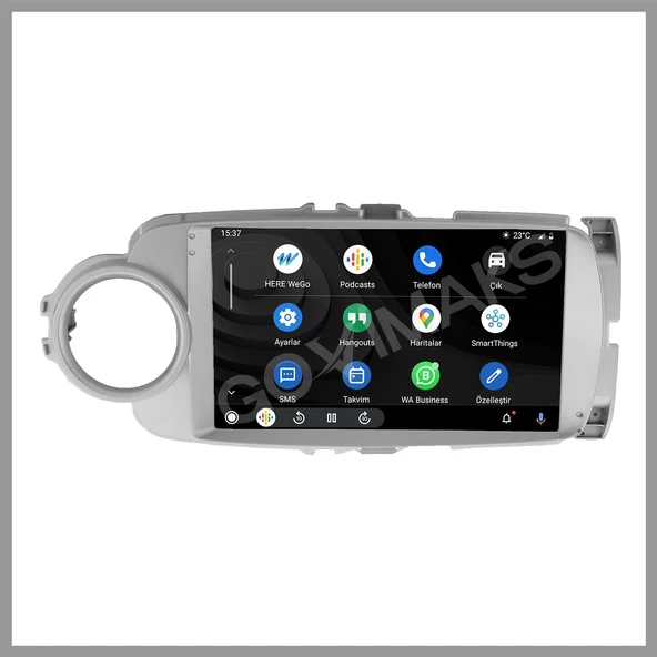 TOYOTA YARIS 2012-2019 UYUMLU GRİ 8 GB RAM 128 GB HAFIZA ANDROID MULTIMEDIA TEYP - Resim 2