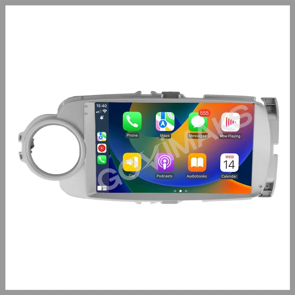 TOYOTA YARIS 2012-2019 UYUMLU GRİ 8 GB RAM 128 GB HAFIZA ANDROID MULTIMEDIA TEYP ürün görseli 1