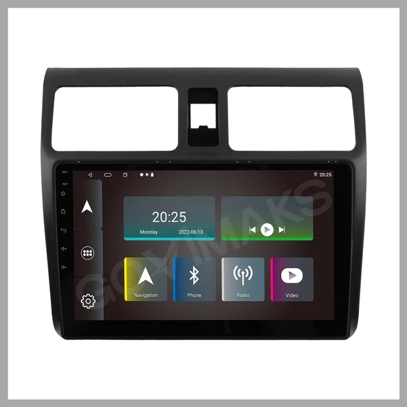 GOVİMAKS SUZUKI SWIFT 2005-2011 8 GB RAM 128 GB HAFIZA ANDROID MULTIMEDIA TEYP - 5