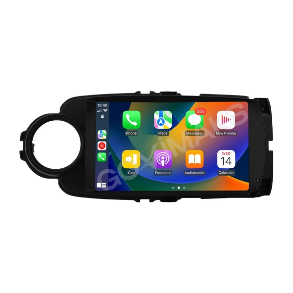 TOYOTA YARIS 2012-2019 UYUMLU SİYAH 6 GB RAM 128 GB HAFIZA ANDROID MULTIMEDIA TEYP ürün görseli 1