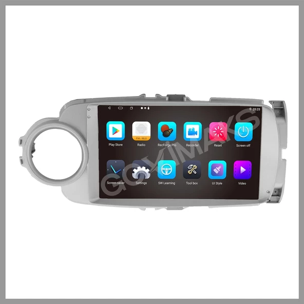 TOYOTA YARIS 2012-2019UYUMLU GRİ 2 GB RAM 32 GB HAFIZA ANDROID MULTIMEDIA TEYP - Resim 4