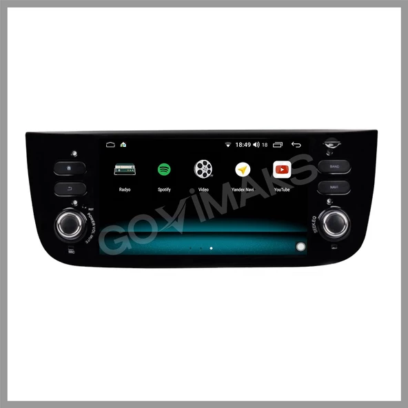 GOVİMAKS FIAT LİNEA UYUMLU 7 INCH YENİ KASA  4 GB RAM 64 GB HAFIZA ANDROID MULTIMEDIA TEYP - Resim 9