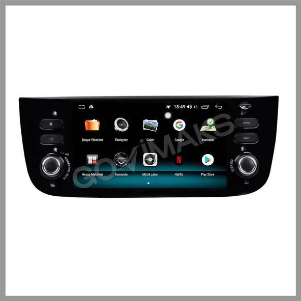 GOVİMAKS FIAT LİNEA UYUMLU 7 INCH YENİ KASA  4 GB RAM 64 GB HAFIZA ANDROID MULTIMEDIA TEYP - Resim 8