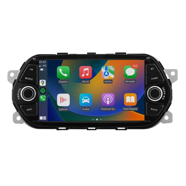 FIAT EGEA UYUMLU 7 INCH 2 GB RAM 32 GB HAFIZA ANDROID MULTIMEDIA TEYP ürün görseli 1