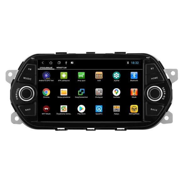 FIAT EGEA UYUMLU 7 INCH 2 GB RAM 32 GB HAFIZA ANDROID MULTIMEDIA TEYP - Resim 2