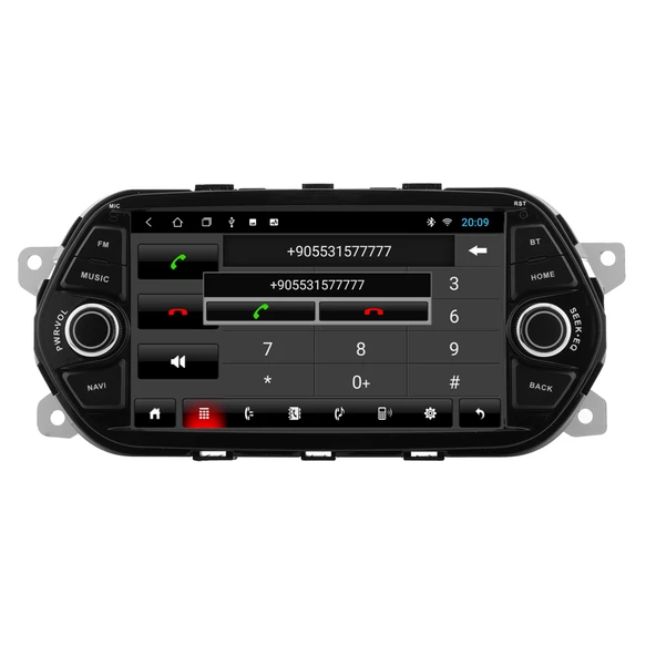 FIAT EGEA UYUMLU 7 INCH 2 GB RAM 32 GB HAFIZA ANDROID MULTIMEDIA TEYP - Resim 10