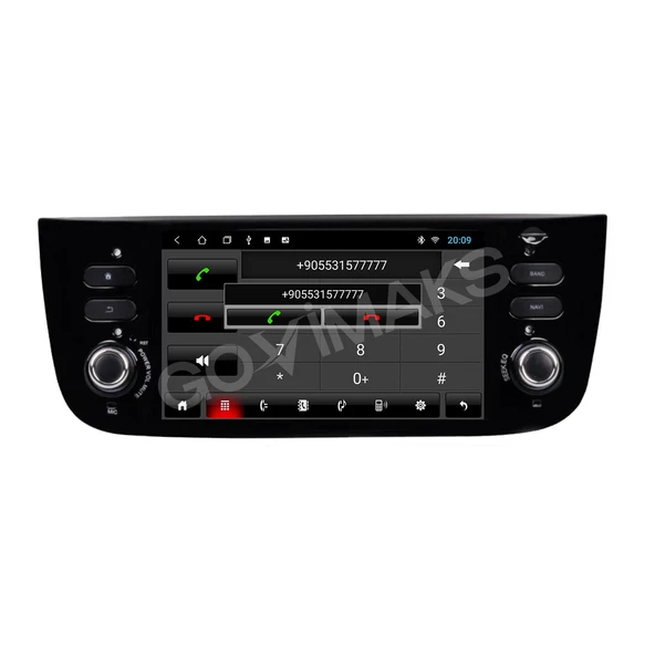 GOVİMAKS FIAT LİNEA UYUMLU 7 INCH YENİ KASA  4 GB RAM 64 GB HAFIZA ANDROID MULTIMEDIA TEYP - Resim 2