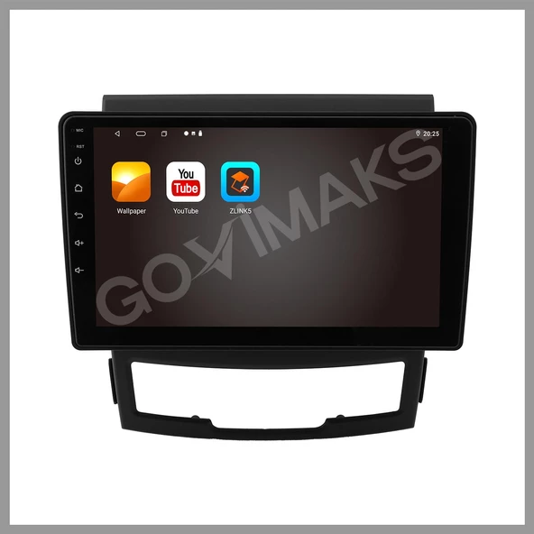 SSANGYONG KORANDO 2010-2013 UYUMLU 8GB RAM 128GB HAFIZA ANDROID MULTIMEDIA TEYP - Resim 6