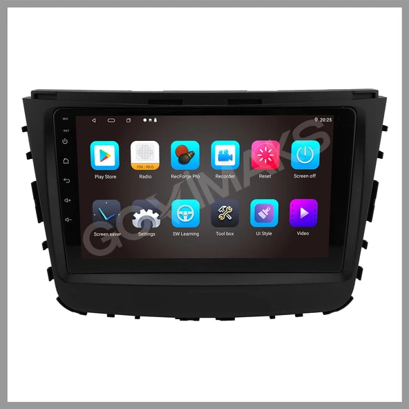 GOVİMAKS SSANYONG REXTON 8 GB RAM 128 GB HAFIZA ANDROID MULTIMEDIA TEYP - 8