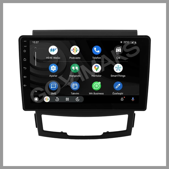 SSANGYONG KORANDO 2010-2013 UYUMLU 6 GB RAM 128 GB HAFIZA ANDROID MULTIMEDIA TEYP - Resim 3