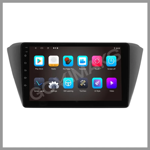 GOVİMAKS SKODA FABİA 2015-2021 UYUMLU 8 GB RAM 128 GB HAFIZA ANDROID MULTIMEDIA TEYP - Resim 4