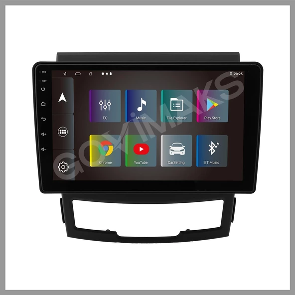 SSANGYONG KORANDO 2010-2013 UYUMLU 4GB RAM 64GB HAFIZA ANDROID MULTIMEDIA TEYP - Resim 8